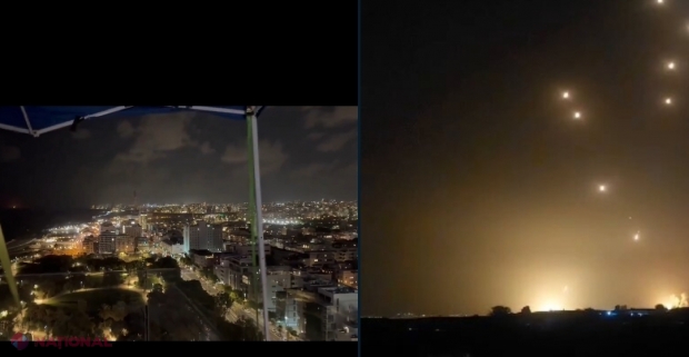 VIDEO // Iran și Hezbollah au atacat în același timp Israelul cu rachete balistice. S-a întrunit comitetul de război într-un buncăr. Ambasada R. Moldova în Israel le cere moldovenilor să se îndrepte către adăposturi