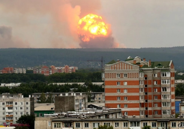 Nivelul radiațiilor a crescut de 16 ori în zona din Rusia în care s-a produs o explozie în timpul testării unei rachete nucleare
