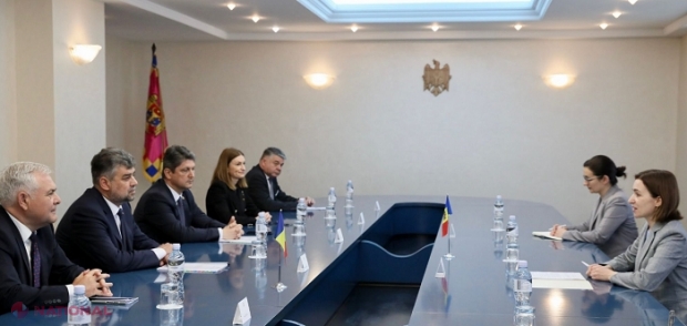 Președinta Maia Sandu a punctat principalele domenii de cooperare cu România: Transport, energie și investiții