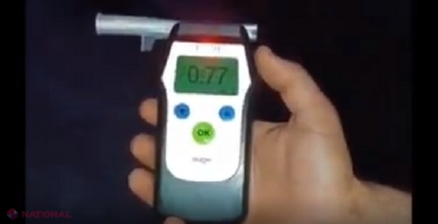 VIDEO // ANTI-EXEMPLU la Cahul: Instructor AUTO, beat la volan, fugind de poliție 