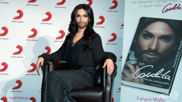 Conchita Wurst își LANSEAZĂ primul album