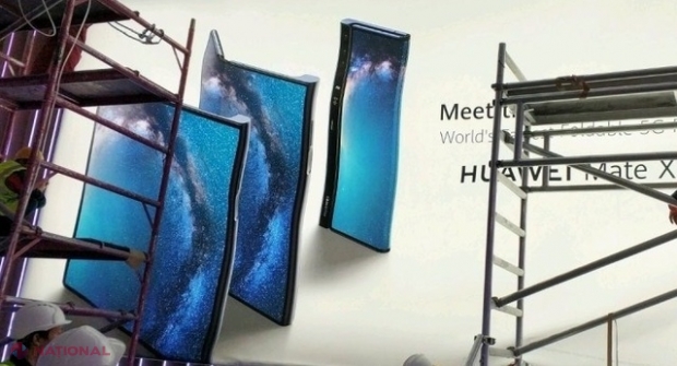 Primele imagini cu cel mai AVANSAT telefon HUAWEI cu ecran PLIABIL. Acesta va întrece până şi modelul Galaxy FOLD de la Samsung