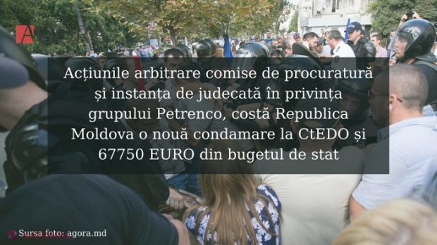 Procuratura își cere scuze de la Petrenco, Amemberg, Grigorciuc și alții: RENUNȚĂ la acuzații, după verdictul CtEDO