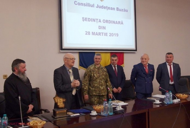 Nicolae Bulat, cunoscut pentru grija ce i-o poartă Cetății Soroca, a devenit cetăţean de onoare al judeţului Buzău