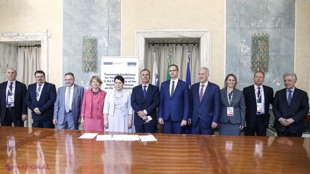 Runda de negocieri în formatul „5+2”, la Roma: R. Moldova a raportat că a apostilat zeci de diplome de studii din regiunea transnistreană