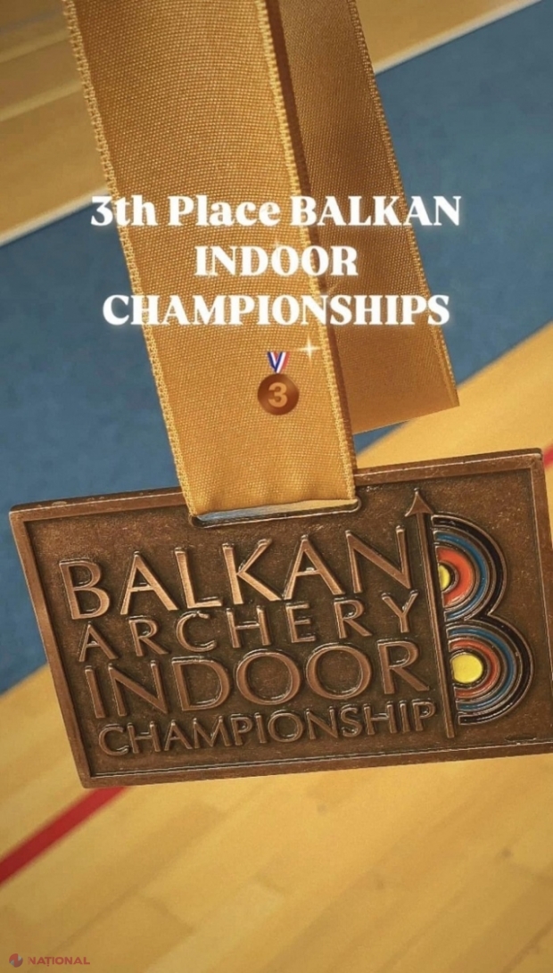 Medalie de bronz pentru arcașul Dan Olaru, la Campionatul Balcanic de tir cu arcul în sală