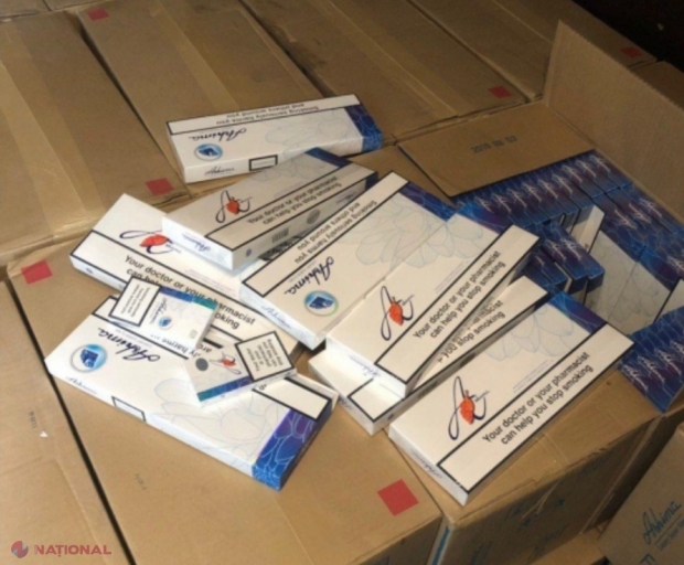Contrabanda de țigări din Transnistria spre UE, via Chișinău, continuă: Loturi importante de țigarete, confiscate