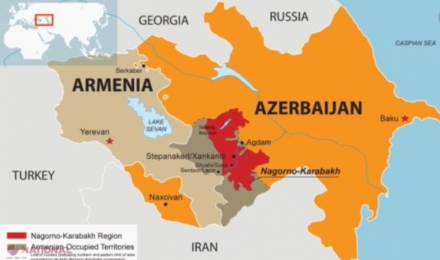 Abandonați de ruși, armenii din Nagorno-Karabah capitulează. Ce s-au obligat să facă, potrivit armistițiului început la ora 13.00