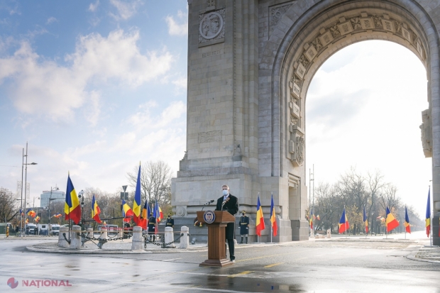 Președintele României, Klaus Iohannis, discurs cu spirit UNIFICATOR de Ziua Națională