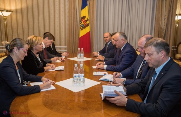 Dodon către oficiali NATO: „Neutralitatea este condiția-cheie pentru păstrarea și consolidarea statalității moldovenești”