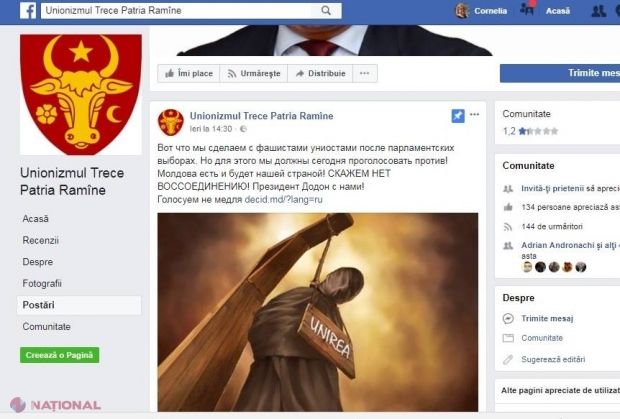 Procuratura, SESIZATĂ vizavi de amenințările cu SPÂNZURĂTOAREA la adresa unioniștilor din R. Moldova