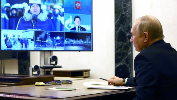 Putin a inaugurat cel mai mare zăcământ de gaze din estul Rusiei, cu care va aproviziona China  
