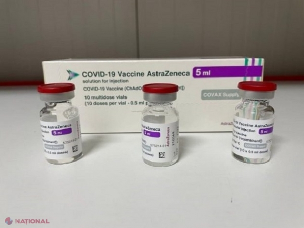 Un nou lot de vaccin AstraZeneca a ajuns în R. Moldova