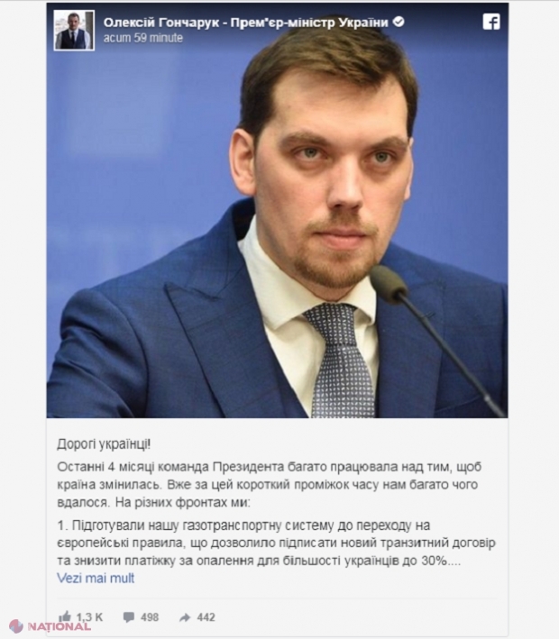 Mișcare neașteptată la Kiev: Premierul și-a dat DEMISIA pentru a-i arăta „RESPECT” lui Zelenski