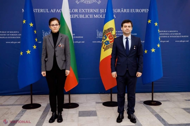 Miniștrii de Externe ai R. Moldova și Bulgariei condamnă agresiunea militară rusă asupra Ucrainei şi pledează pentru încetarea focului în statul vecin
