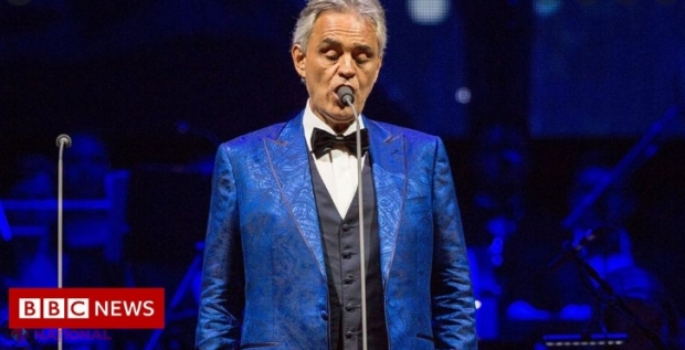 Andrea Bocelli a semnat un contract exclusiv şi global cu Universal Music Group