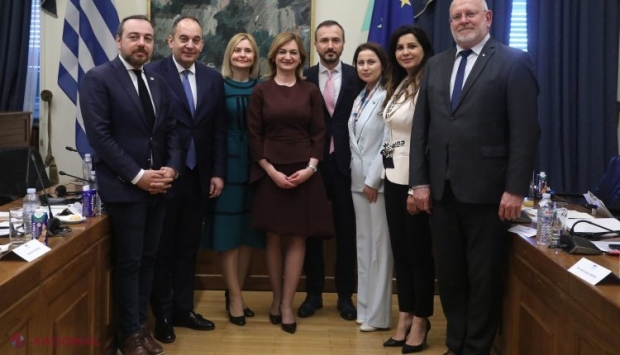 România și Grecia vor oferi expertiza necesară Republicii Moldova pentru a avansa mai rapid pe calea integrării europene: Memorandum de înțelegere între parlamentele de la Chișinău, București și Atena