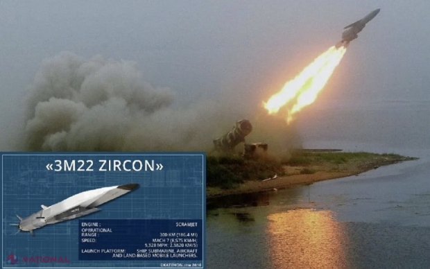 VIDEO // ​Rachetele hipersonice „fără rival” ale Rusiei, care au fost lansate asupra Kievului, DISTRUSE de sistemul antiaerian al Ucrainei. Cum a fost posibil acest lucru