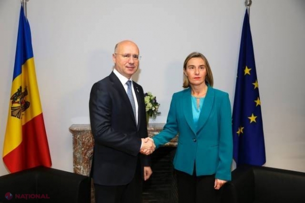 Federica Mogherini: „Obiectivul nostru primar este să AJUTĂM R. Moldova să traverseze perioada complicată prin care trece”