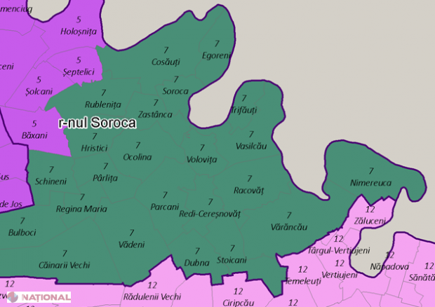HARTA preliminară a circumscripțiilor uninominale de pe teritoriul R. Moldova: Cum ar putea fi divizate raioanele 