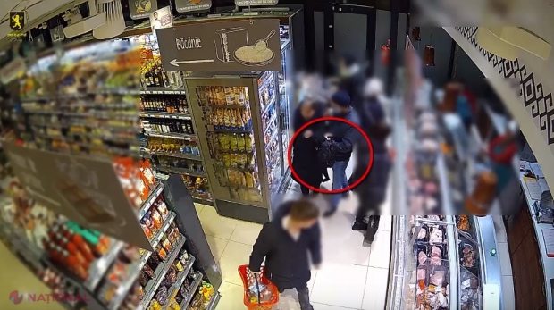VIDEO // Cum a reușit un ins de 40 de ani să FURE din buzunarul unei femei telefonul mobil, fără ca aceasta să-și dea seama