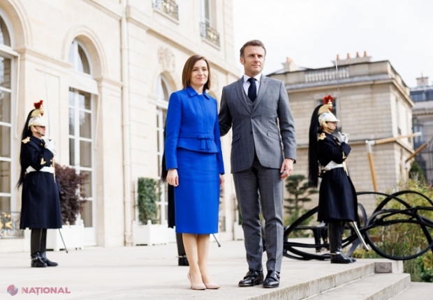 Maia Sandu, la Paris: „Știm că obiectivele expansioniste ale Kremlinului se întind dincolo de Ucraina. Regimul de la Moscova încearcă să-mi controleze statul prin șantaj energetic, atacuri cibernetice și chiar încercarea de lovitură de stat” 