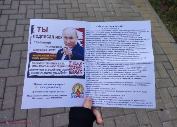 VIDEO, FOTO // Provocare de PROPORȚII în Găgăuzia. O organizație EXTREMISTĂ RUSEASCĂ strânge semnături pentru DISPARIȚIA R. Moldova ca stat suveran și refacerea URSS chiar sub privirile autorităților de la Comrat
