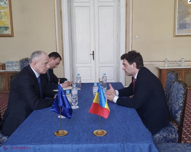Vicepremierul Nicu Popescu, discuție cu secretarul general adjunct al NATO, Mircea Geoană, la București: „Neutralitatea Republicii Moldova nu înseamnă izolare, iar noi ne dorim ca statul nostru să devină un factor de stabilitate în regiune”