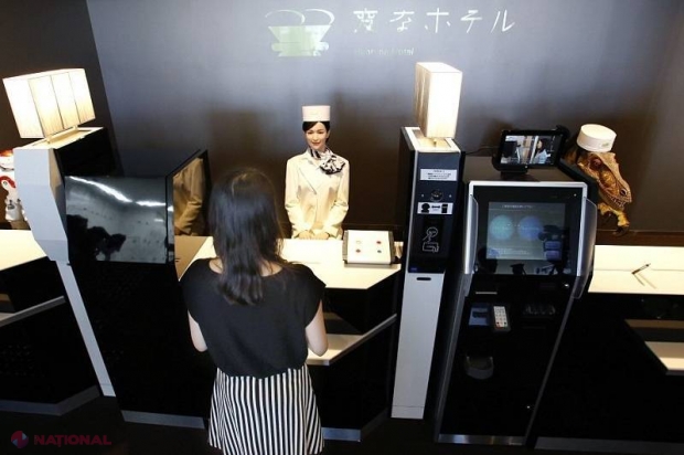 Hotelul în care toți angajații sunt ROBOȚI