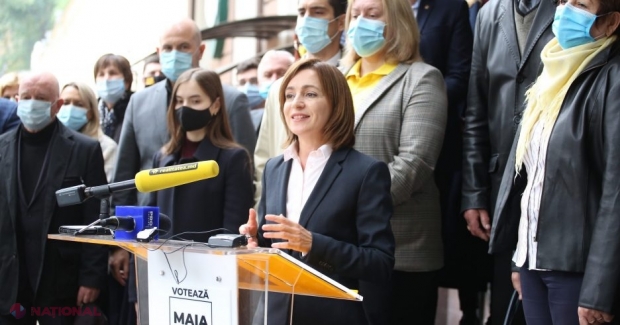 VIDEO // Maia Sandu, PRIMA REACȚIE după închiderea secțiilor de votare: A aplaudat DIASPORA și a vorbit despre sute de cazuri de transportare organizată și cumpărare a alegătorilor