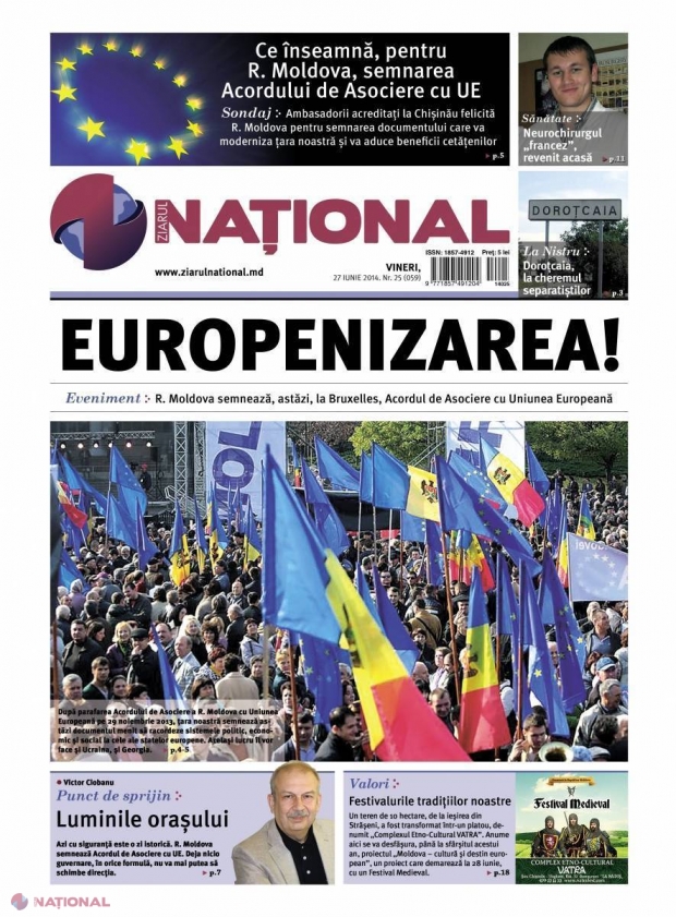 Ce câștigăm prin semnarea Acordului de Asociere cu Uniunea Europeană?