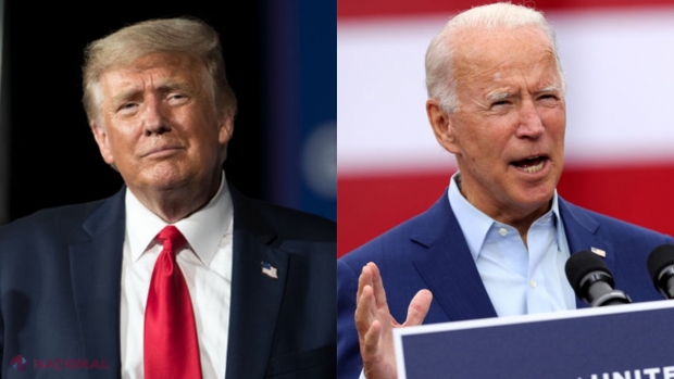 Joe Biden are un avantaj zdrobitor față de Donald Trump în cel mai recent sondaj pentru alegerile prezidențiale din 2020