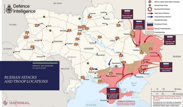 Times: „Rusia se pregătește pentru a ataca Moldova în încercarea de a cuceri Ucraina”