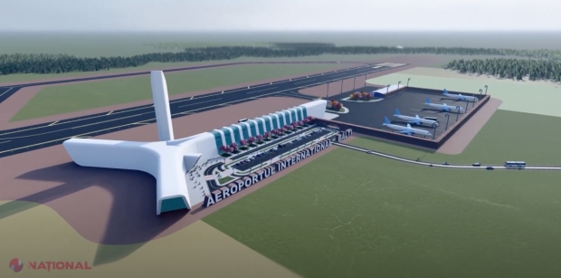 Marina Tauber are PLANURI mari în calitate de primar al municipiului Bălți: „Voi reconstrui AEROPORTUL din Bălți și-l voi transforma într-un obiectiv strategic național”. Aceasta a prezenta și o SCHIȚĂ cum va arăta aeroportul