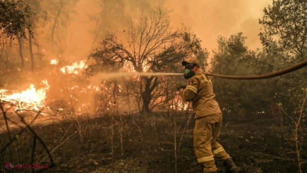 Toate incendiile din Grecia sunt sub control. Anunțul făcut de pompierii eleni