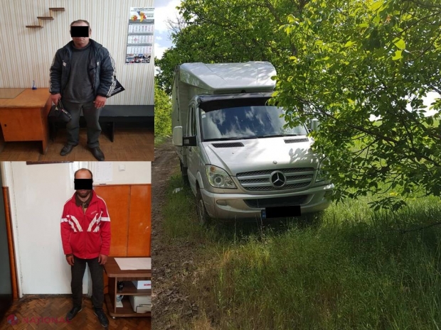 Doi indivizi din Nisporeni au șterpelit un „Mercedes” scump, parcat într-o curte din sectorul Buiucani: Unde a fost găsită mașina