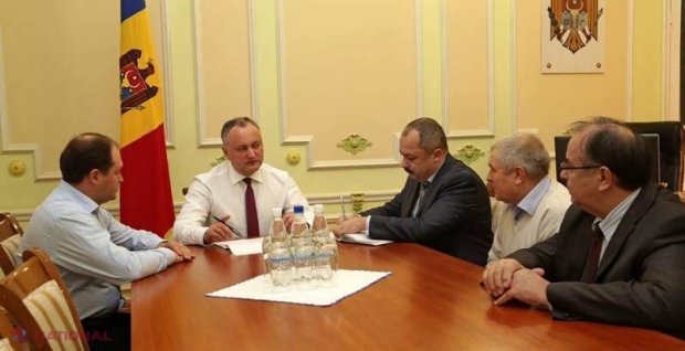 Dodon anunță o conferință internațională „sub patronajul președintelui” privind „statalitatea Moldovei”