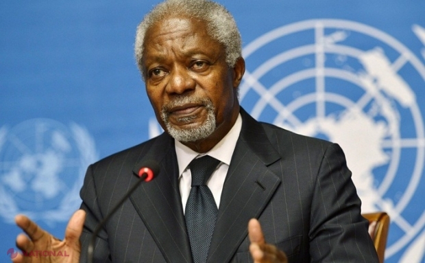 A murit Kofi Annan. Fostul secretar general al ONU avea 80 de ani