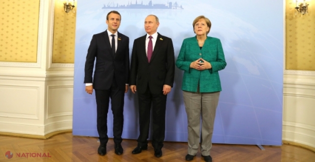 Vladimir Putin, discuții cu Emmanuel Macron, Angela Merkel și Charles Michel înaintea Consiliului European privind criza din Belarus: „O imixtiune externă este inacceptabilă”