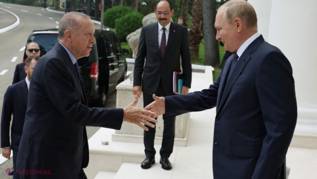 Putin și Erdogan s-au întâlnit la Soci: Președintele turc vrea „o nouă pagină” în relațiile Turcia - Rusia