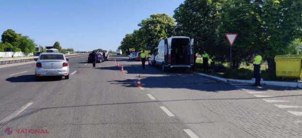 ATENȚIE // Poliția, pe urmele celor care nu și-au plătit AMENZILE. Filtru de verificare pe strada Calea Orheiului, traseul R6, direcția spre Stăuceni