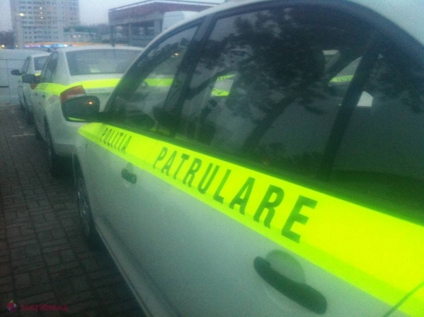Un poliţist a tamponat o autospecială în Chişinău