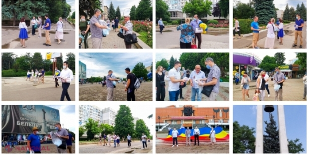 Campania PUN „Ce înseamnă Unirea cu România?” a ajuns în municipiul Bălți