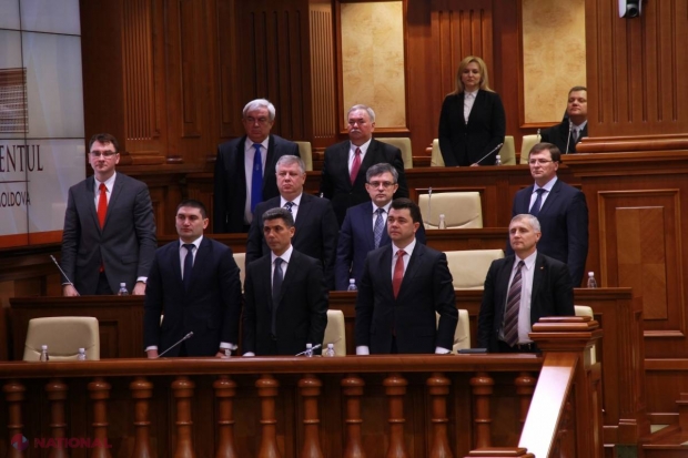 FOTO Guvernul Gaburici a fost ÎNVESTIT. Cum arată Executivul