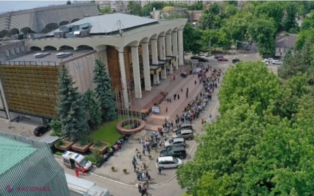 Un nou Maraton al VACCINĂRII, la Palatul Republicii din centrul Chișinăului