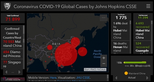 ALARMANT // Numărul de cazuri noi de coronavirus a reînceput să crească în China: Câți oameni au fost tratați de la izbucnirea epidemiei