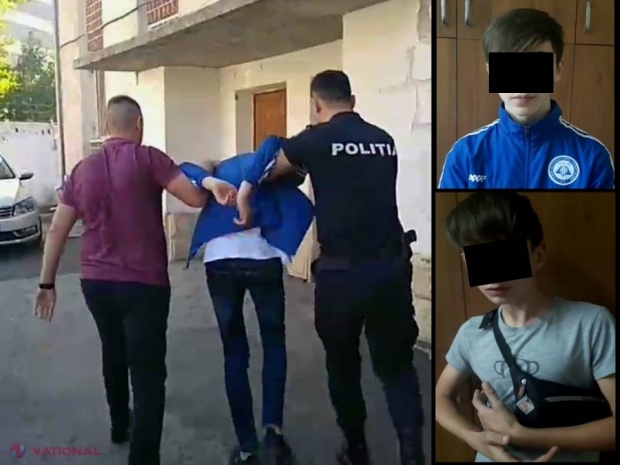 VIDEO // Doi copii atacau semeni pe străzile Chișinăului și le furau telefoanele mobile