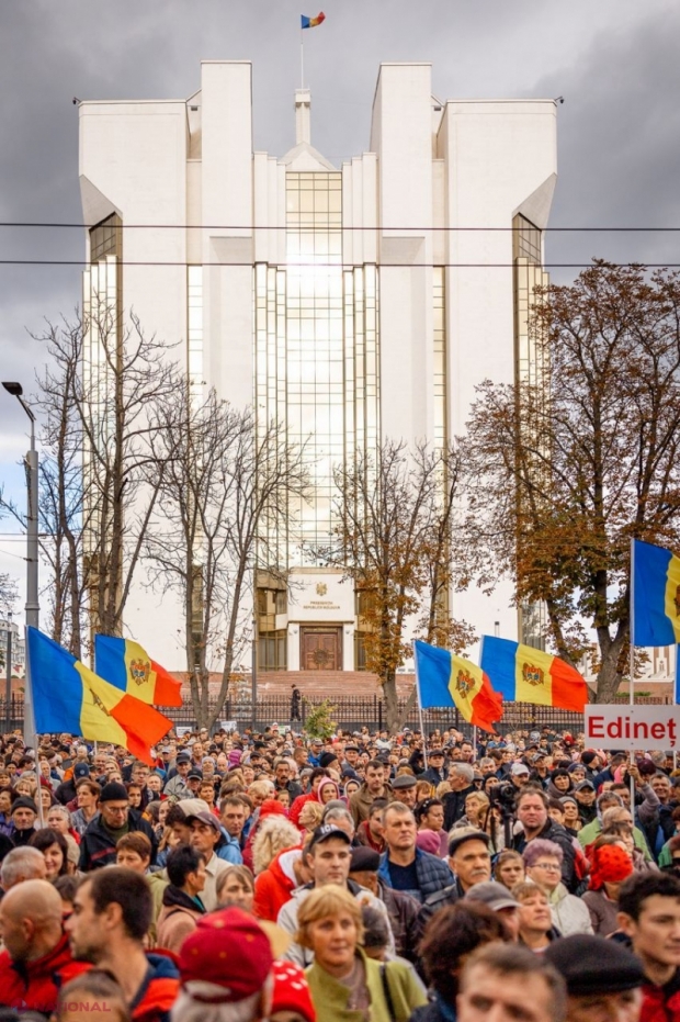 O nouă manifestație anunțată de Șor: „Protestul de duminică se va desfășura în fața Președinției, iar următorul în PMAN”