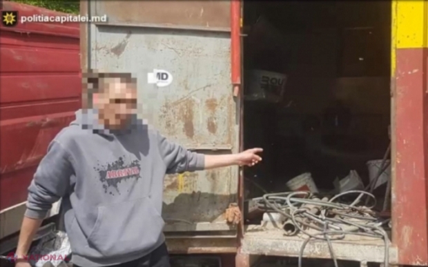 VIDEO // A furat un „Mercedes” încărcat cu bunuri: Prejudicii de sute de mii de lei și profit de zece ori mai mic, la Chișinău