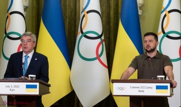Volodimir Zelenski, vizitat la Kiev de președintele CIO. Câți sportivi și antrenori ucraineni au MURIT în războiul declanșat de Rusia